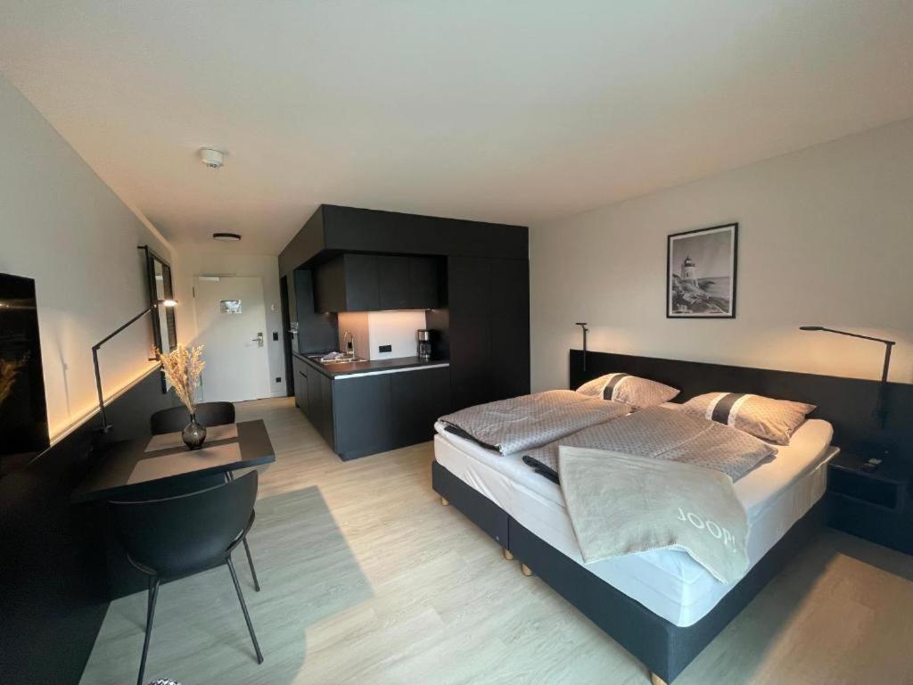 Hotelapartment Ueberwasser Mit Sauna Und Fitness Cuxhaven Dış mekan fotoğraf